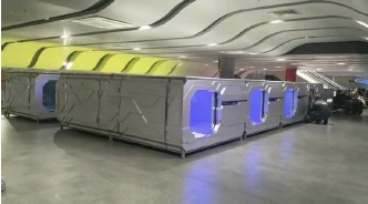 Sleeping Pods for Bus Terminals & Intercity Bus Stations — BIDUA Pods premium capsule beds